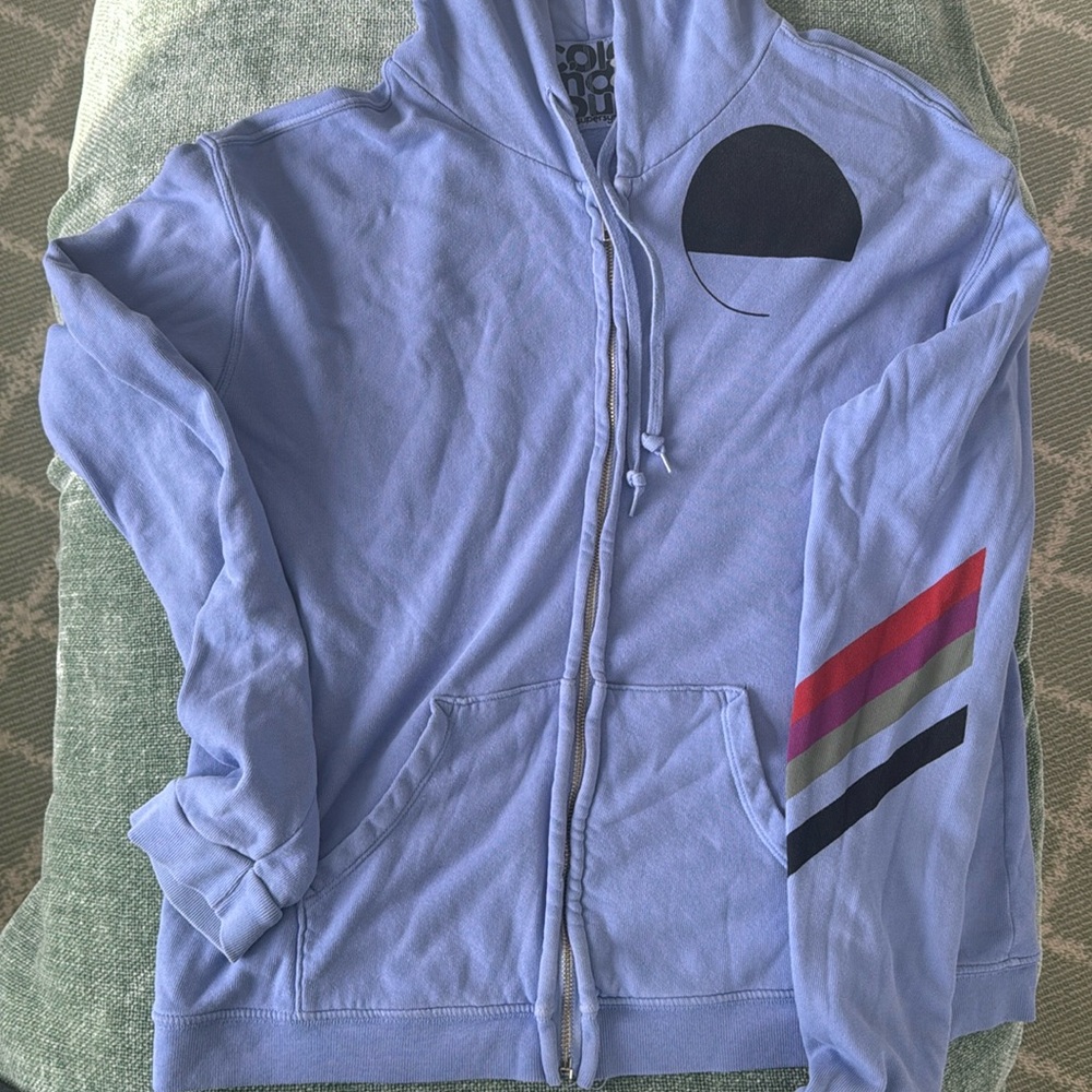 FREECITY ZIP UP hooded SWEATSHIRT